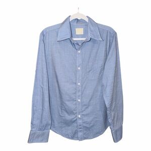 Band of Outsiders Chambray Button Down | Western Americana Large H1
